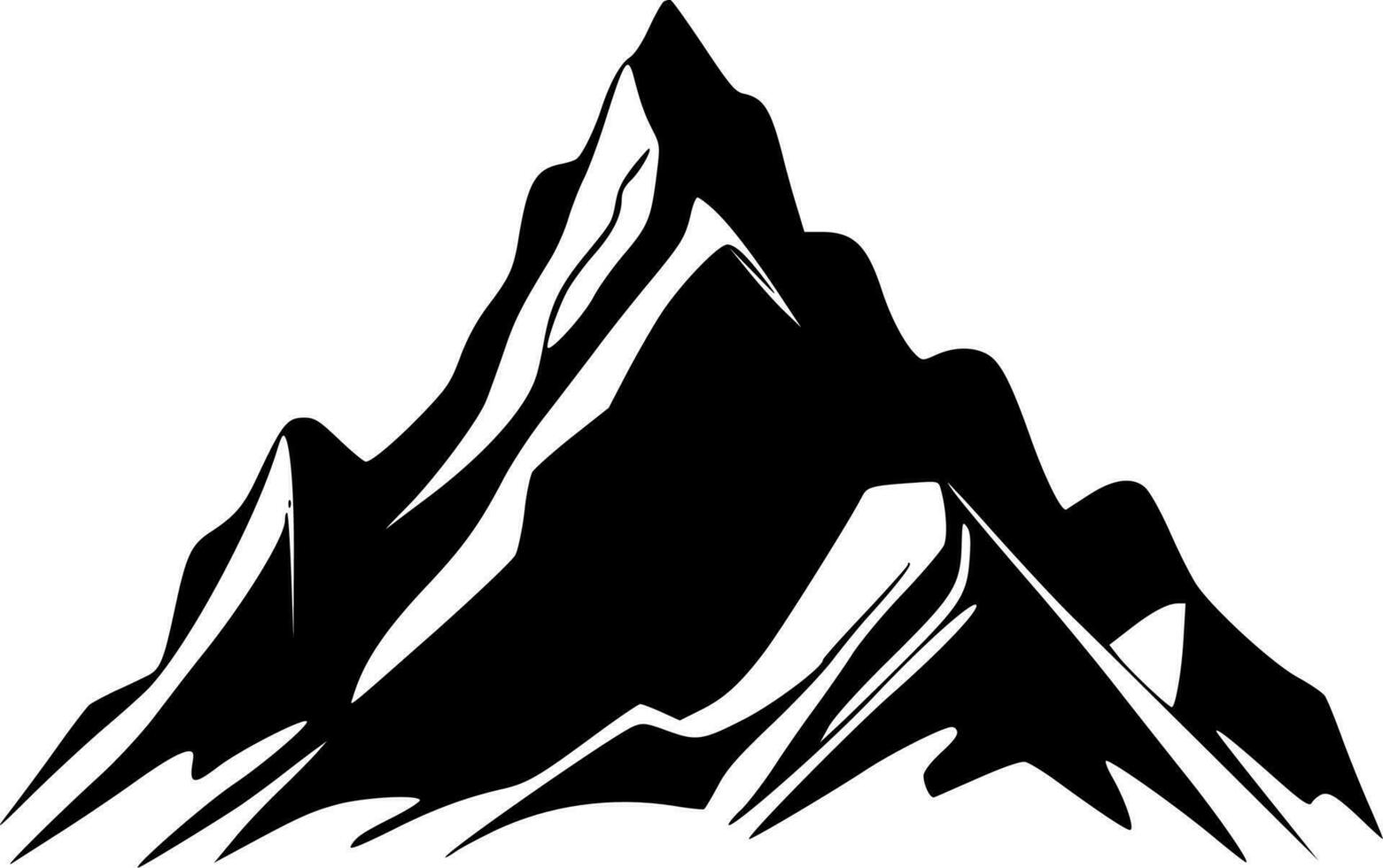 Mountains - High Quality Vector Logo - Vector illustration ideal for T-shirt graphic