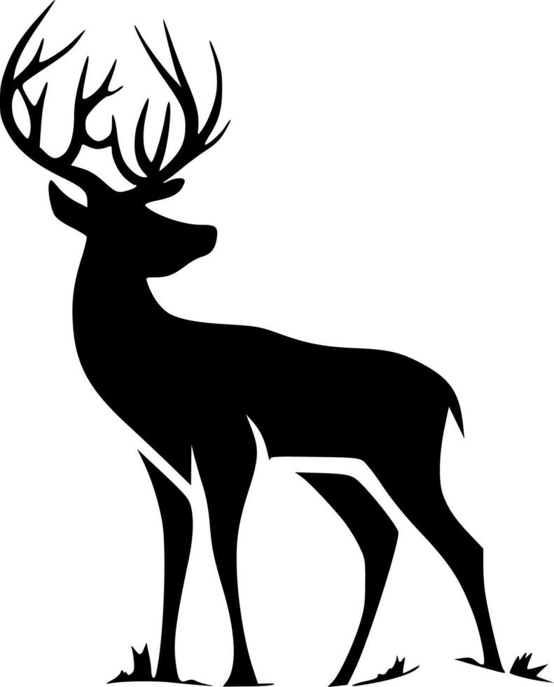 Deer - High Quality Vector Logo - Vector illustration ideal for T-shirt graphic