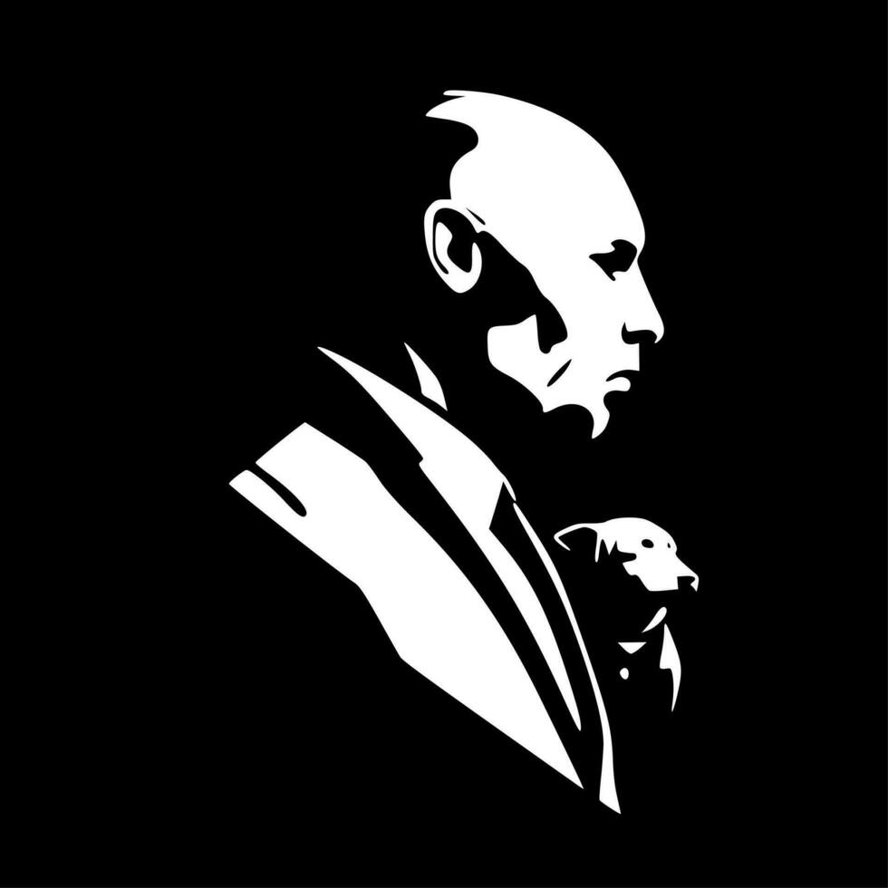 pitbull - alto calidad vector logo - vector ilustración ideal para camiseta gráfico