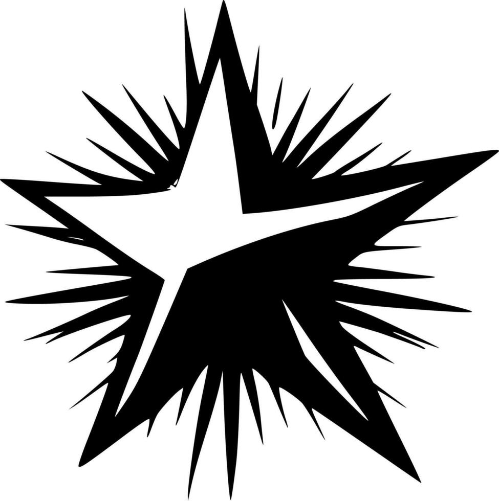 Star - High Quality Vector Logo - Vector illustration ideal for T-shirt graphic