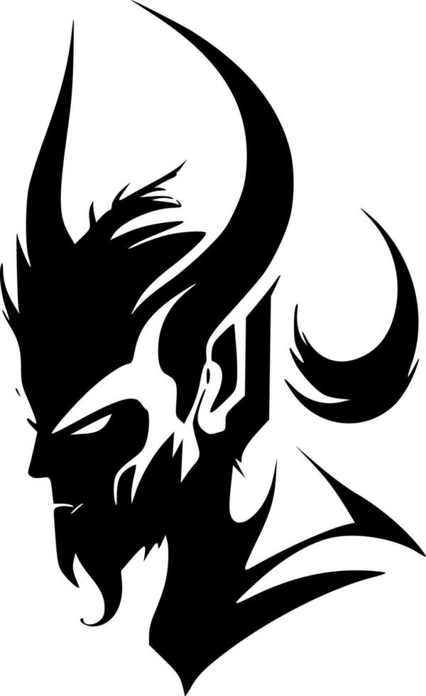 Beast - Minimalist and Flat Logo - Vector illustration