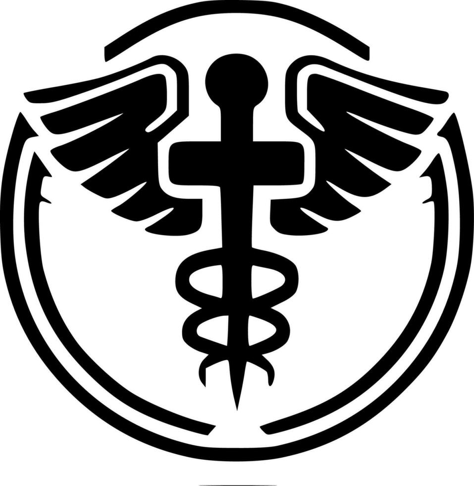 Medical, Minimalist and Simple Silhouette - Vector illustration