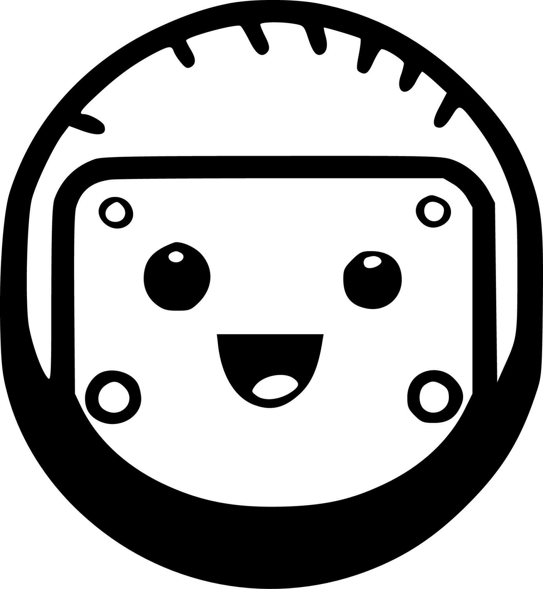 Badge, Black and White Vector illustration 24164803 Vector Art at Vecteezy