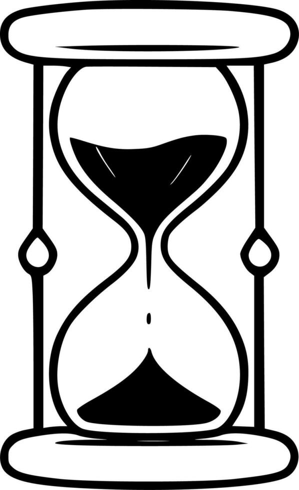 Hourglass - High Quality Vector Logo - Vector illustration ideal for T-shirt graphic