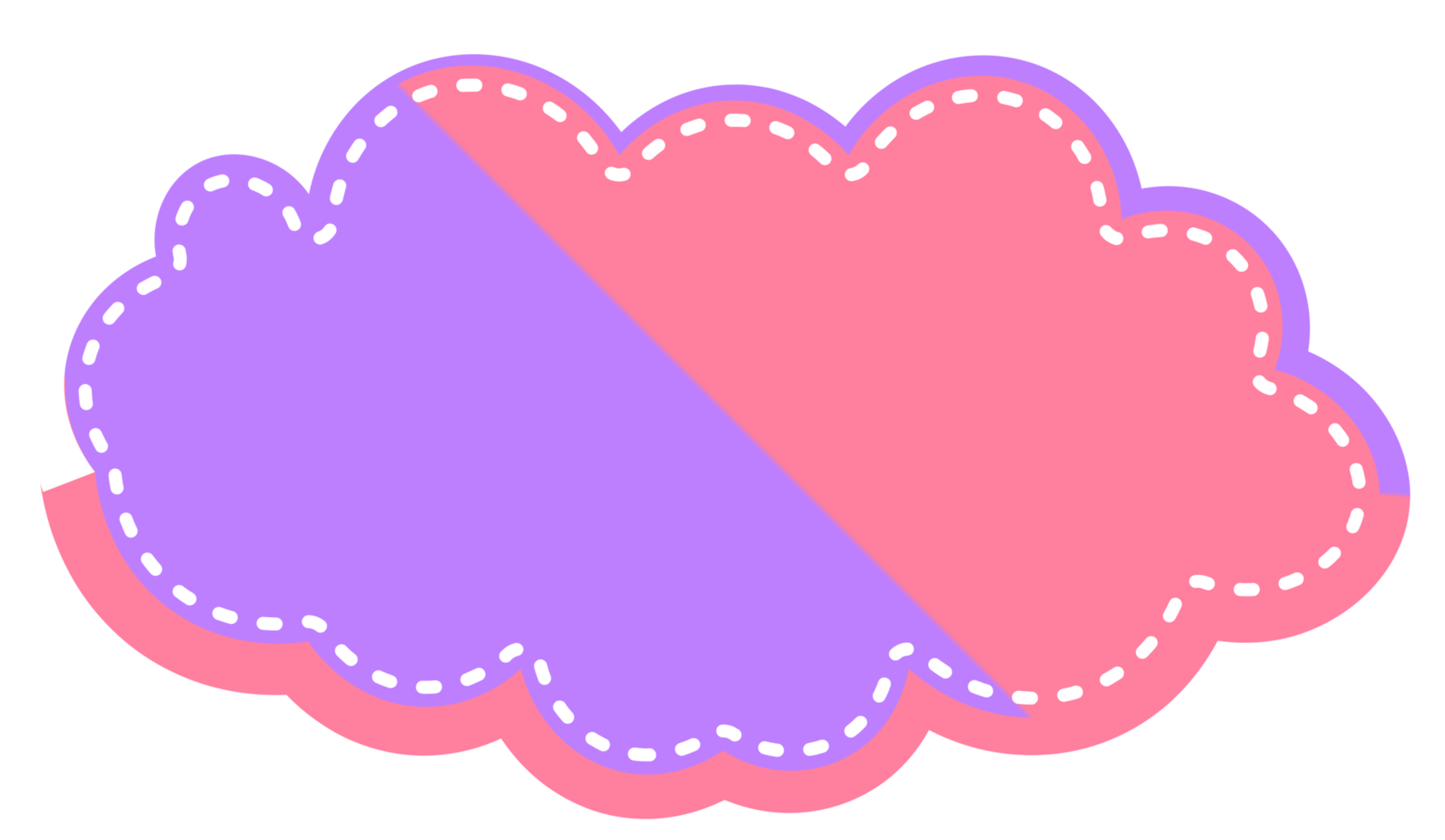 bubble speech label png