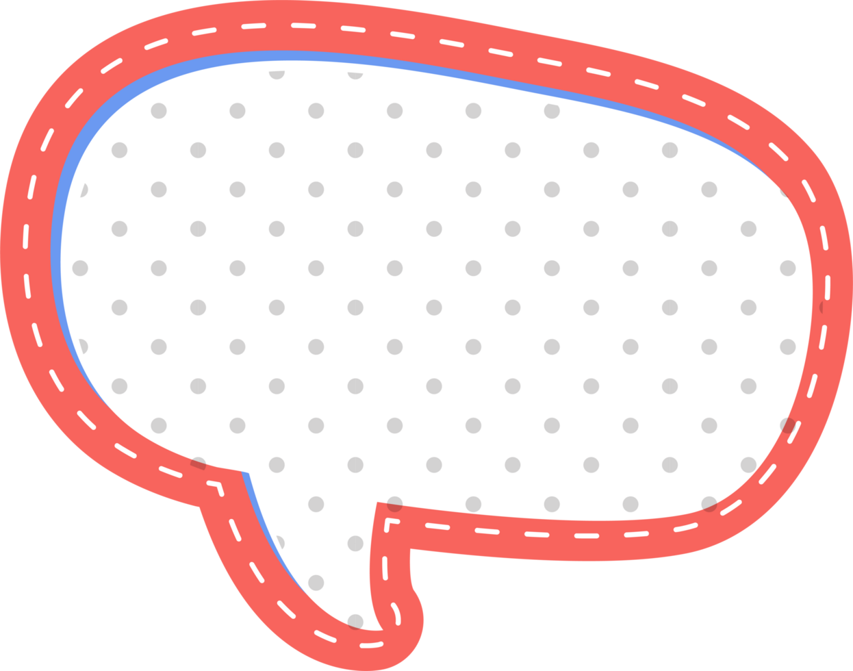 bubble speech label png