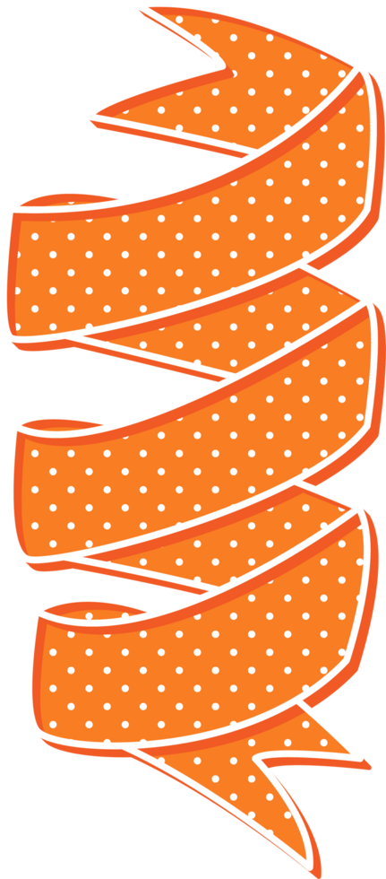 ribbon shape banner png