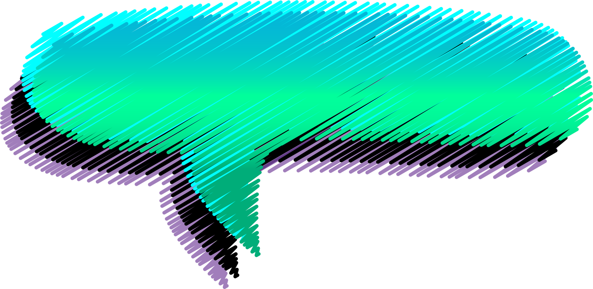 bubble speech label png