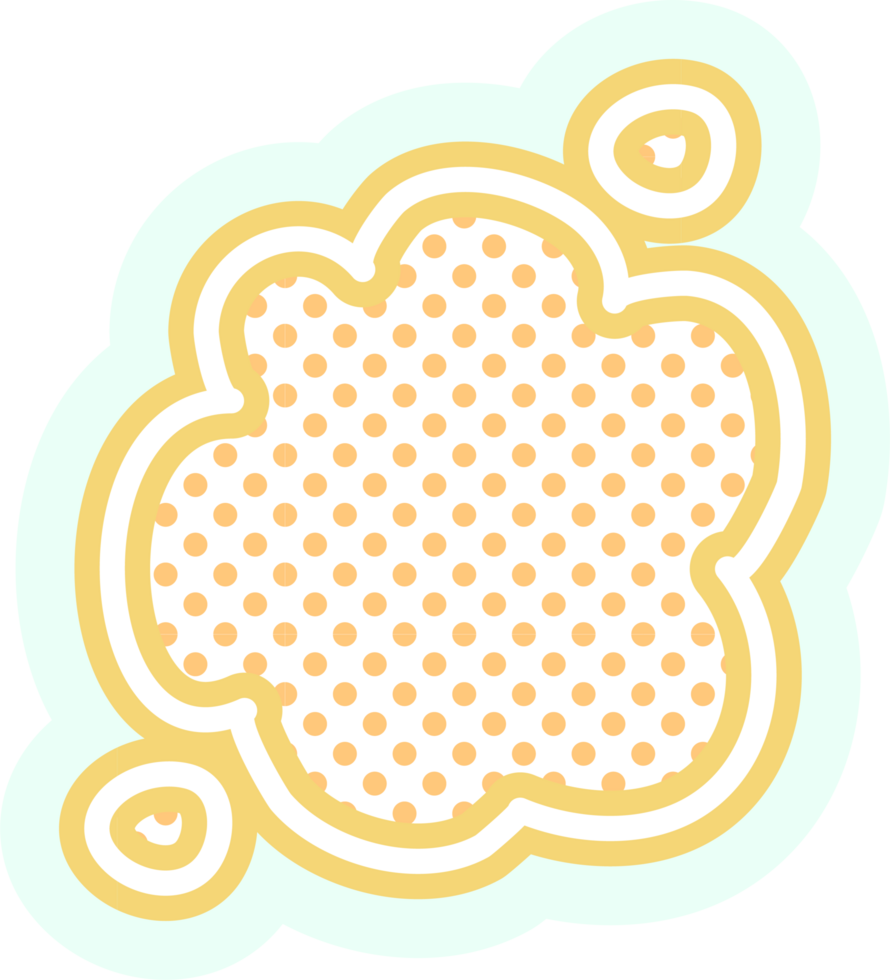 bubble speech label png