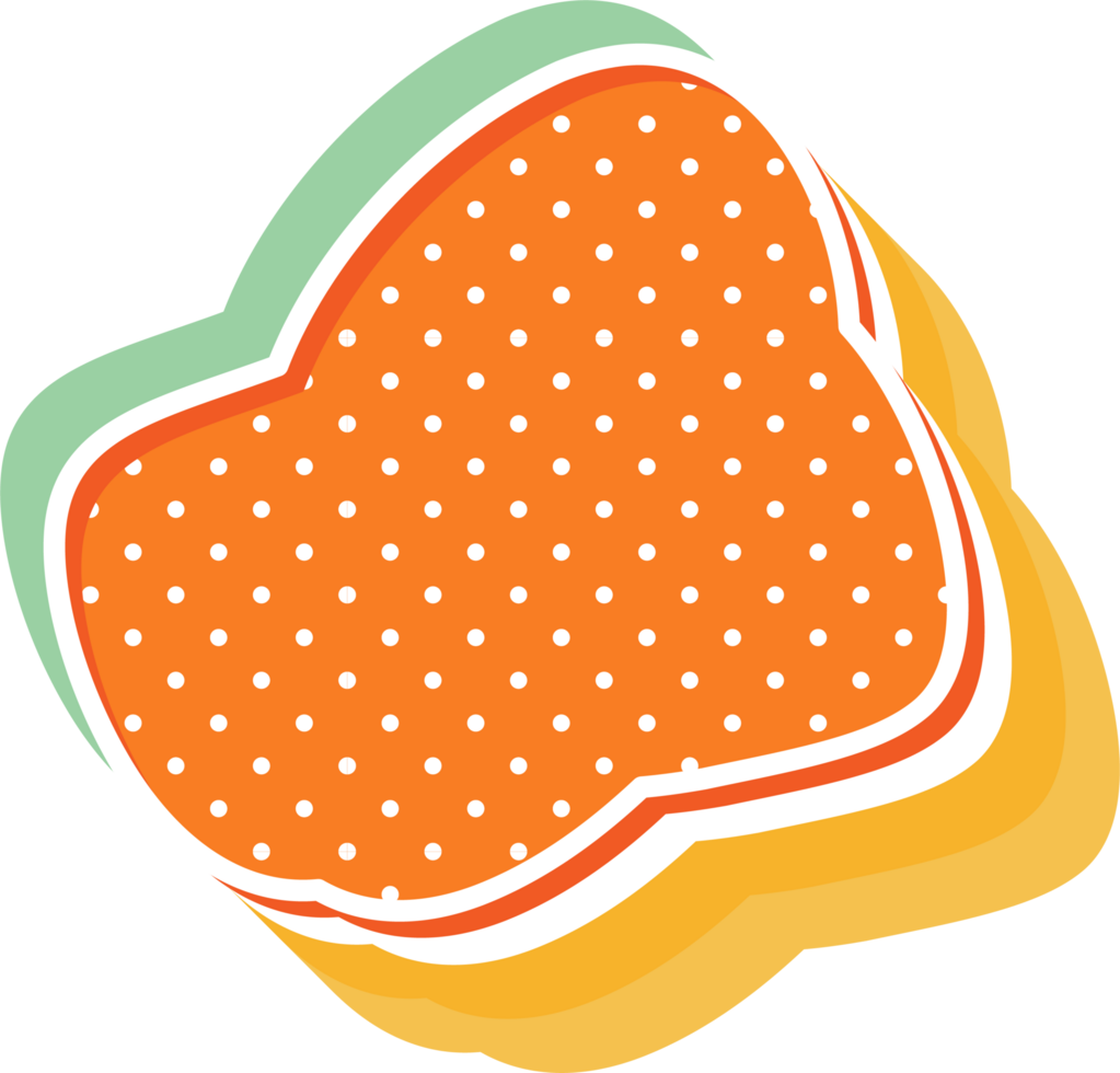 bubble speech label png