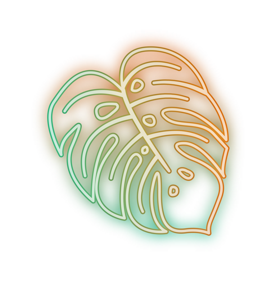 hand draw leaf png