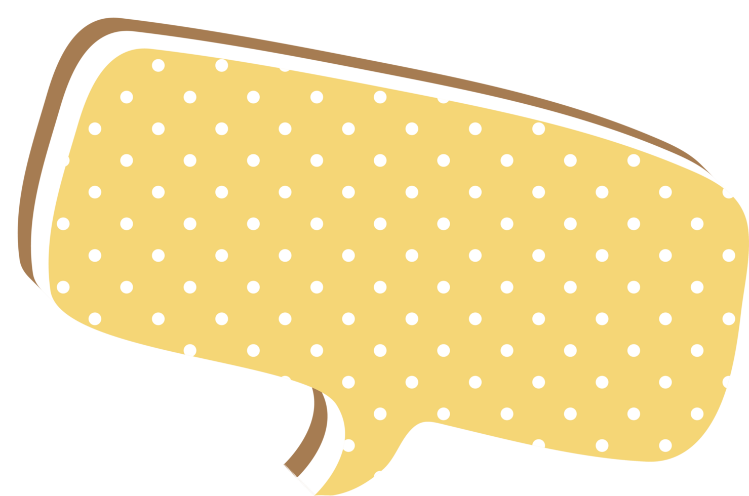 bubble speech label png