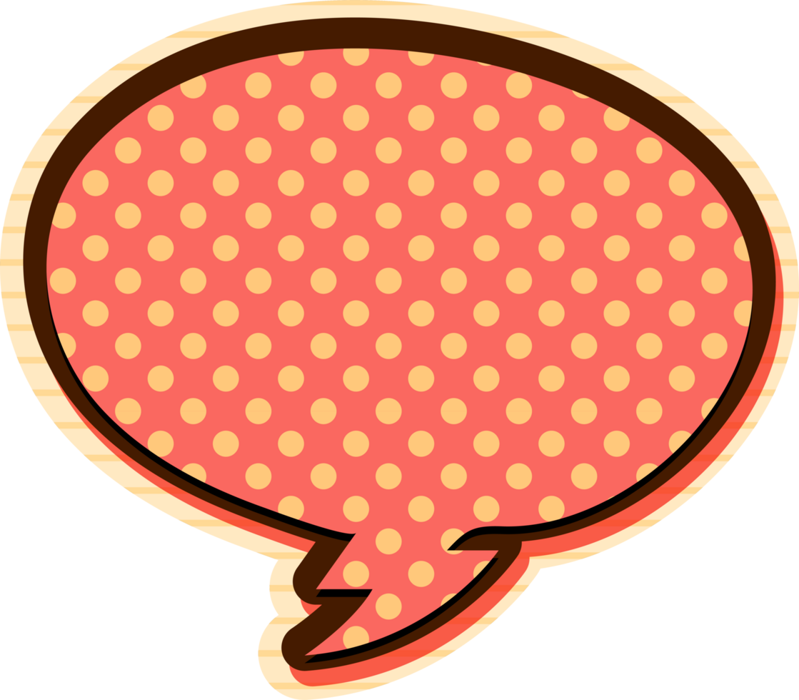 bubble speech label png