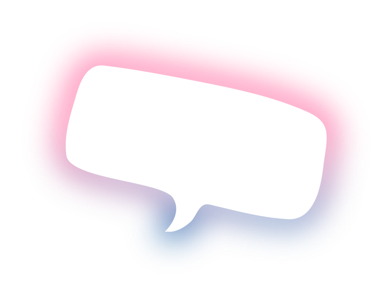 bubble speech label png
