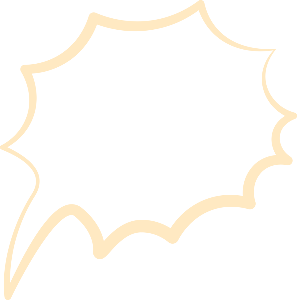 bubble speech label png