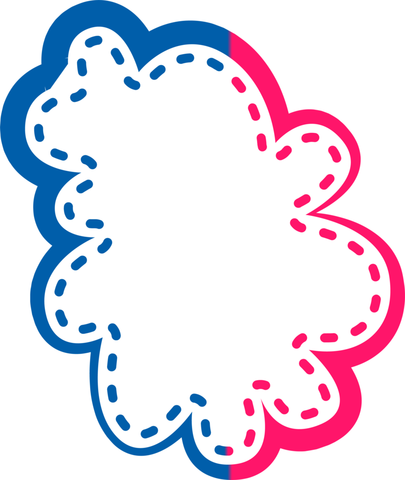 bubble speech label png