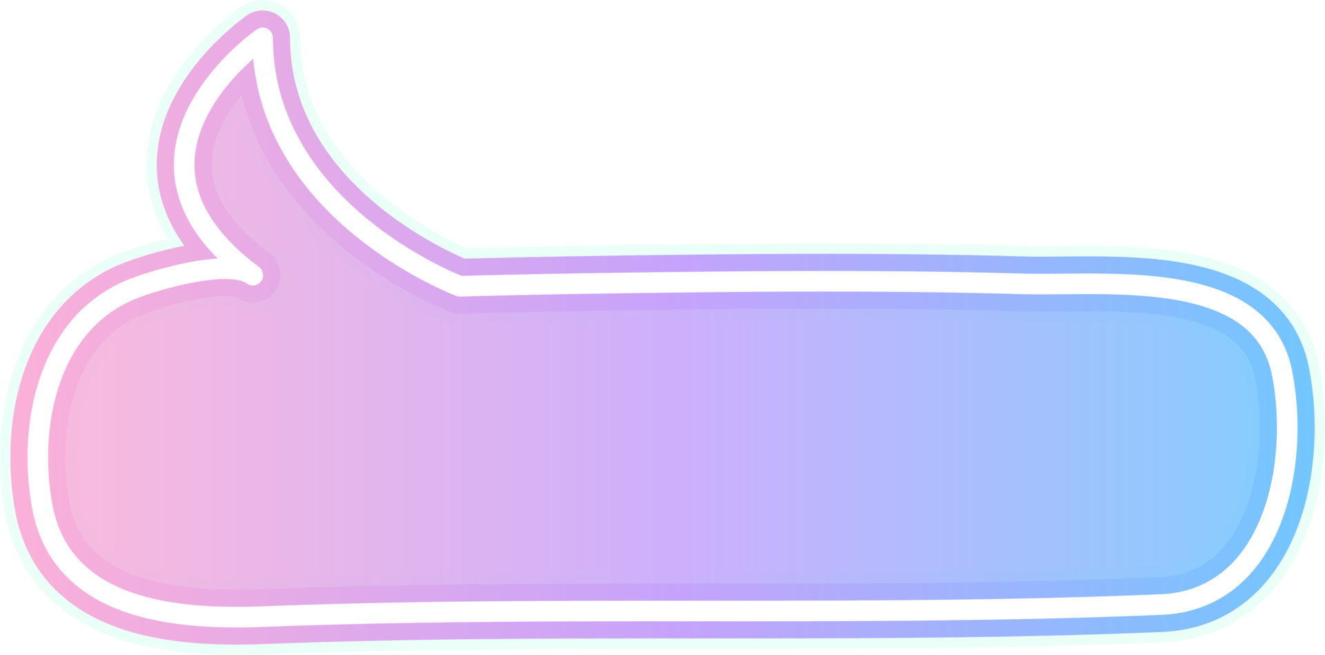 bubble speech label png