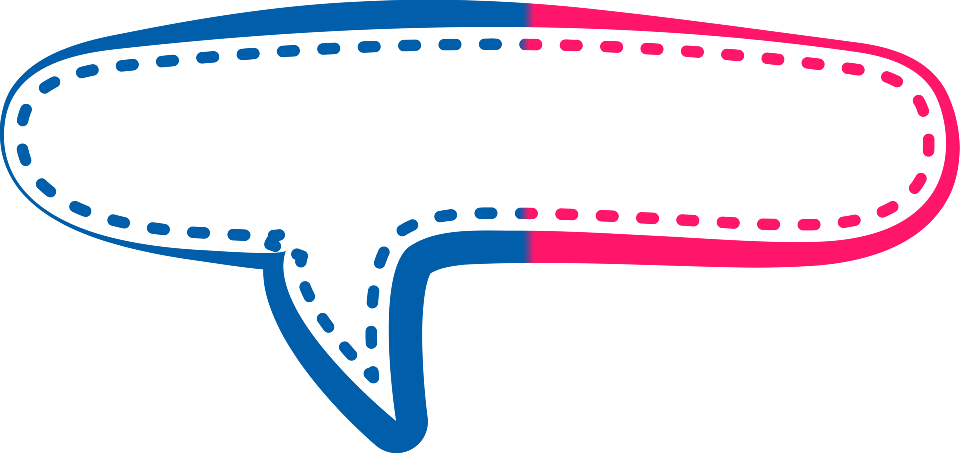 bubble speech label png