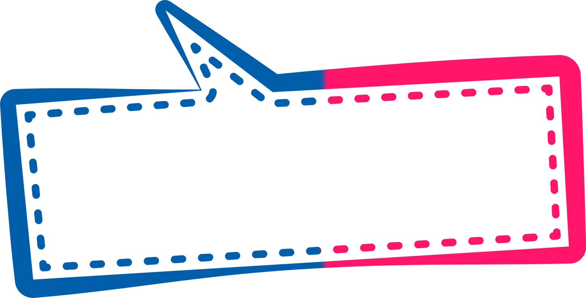 bubble speech label png