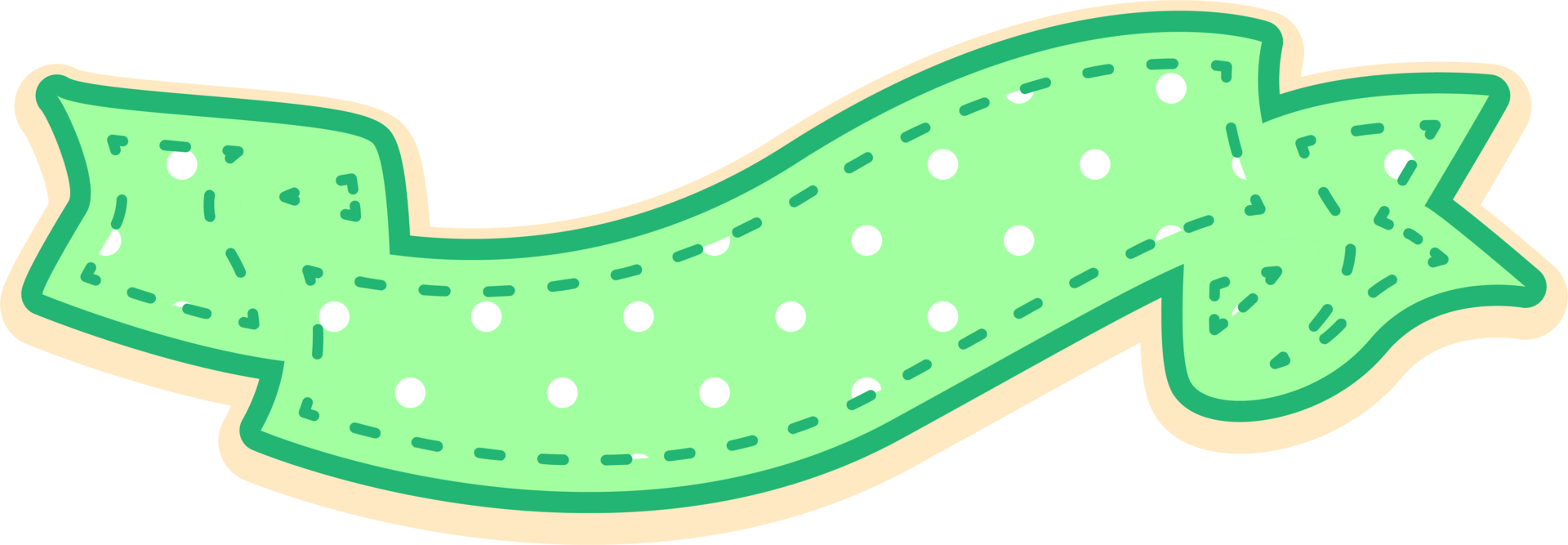 ribbon shape banner png