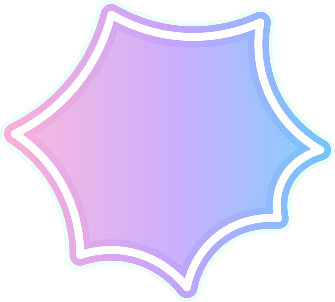 bubble speech label png