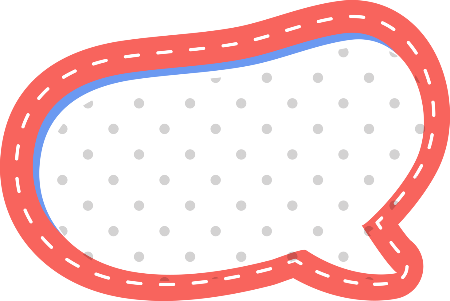bubble speech label png