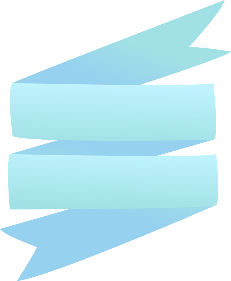 ribbon shape banner png