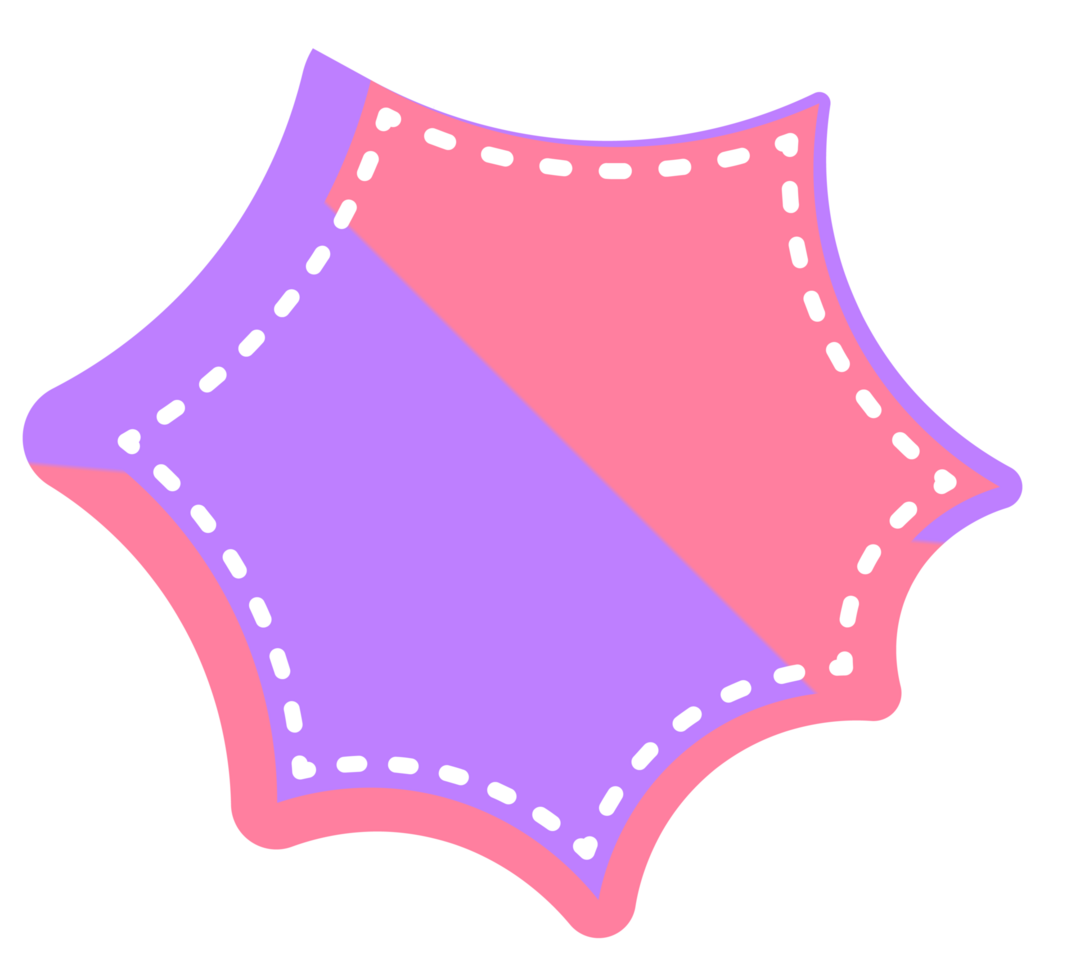 bubble speech label png