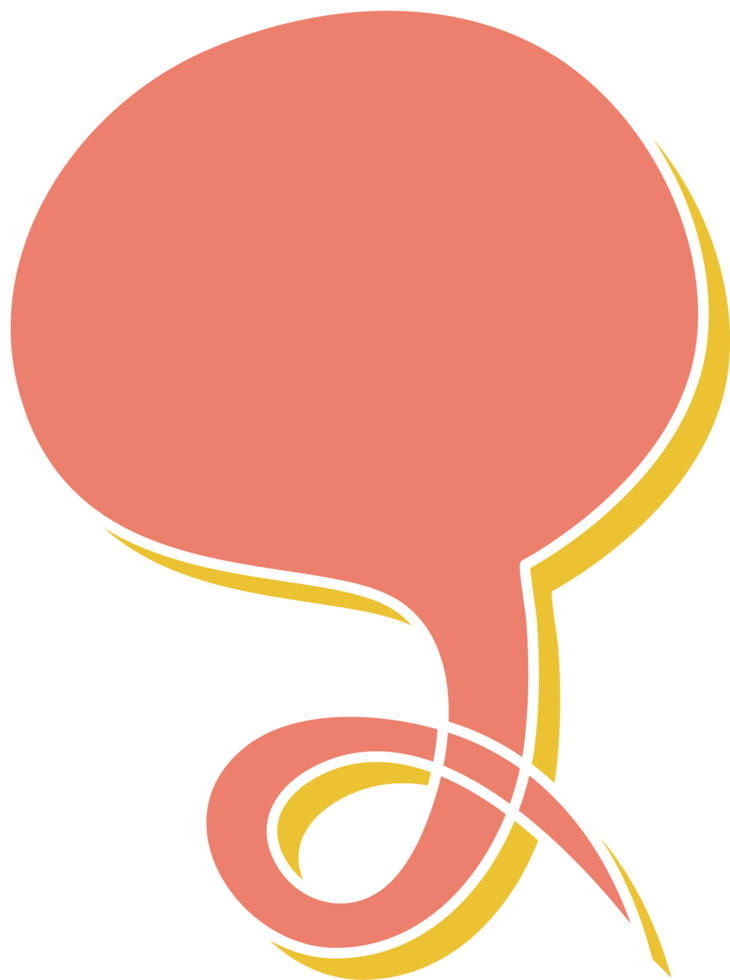 bubble speech label png