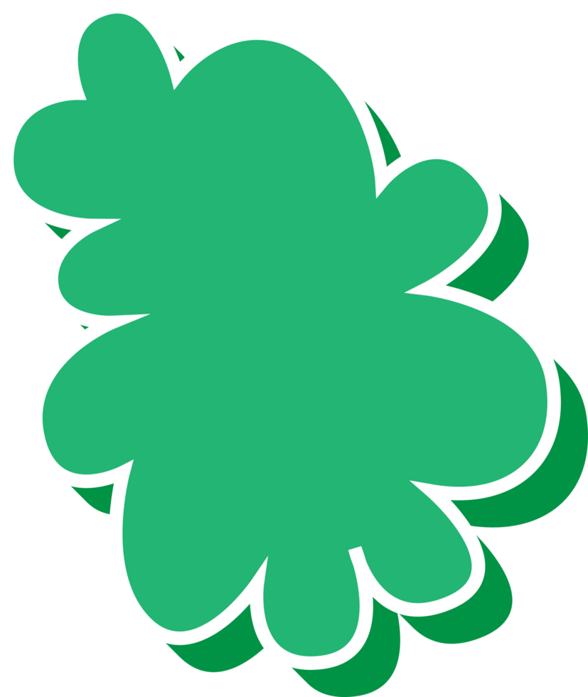 bubble speech label png