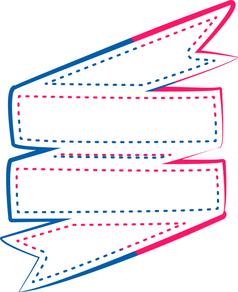 ribbon shape banner png