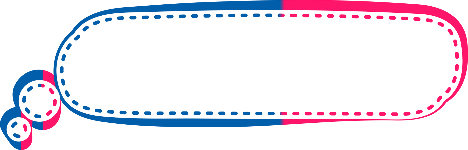 bubble speech label png