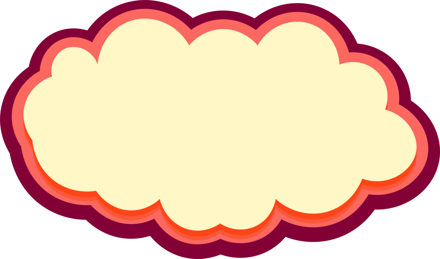 bubble speech label png