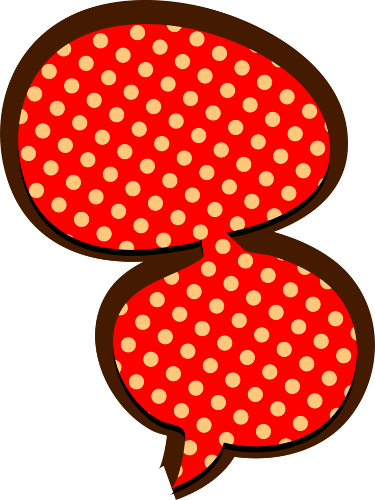 bubble speech label png