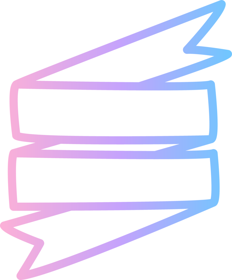 ribbon shape banner png