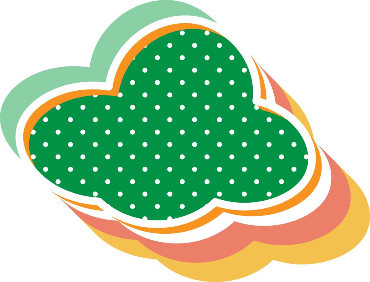 bubble speech label png