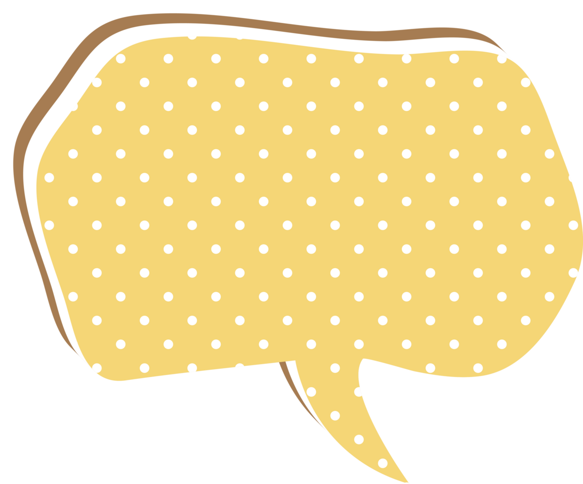 bubble speech label png