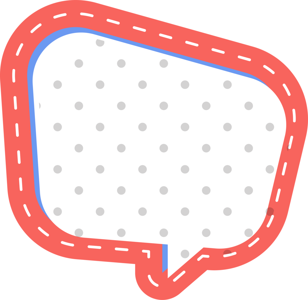 bubble speech label png