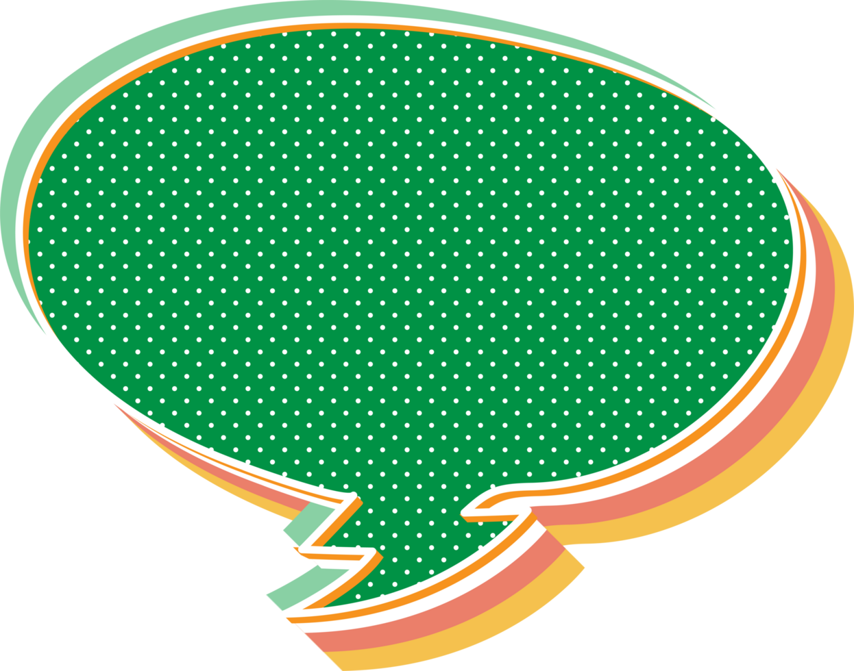 bubble speech label png
