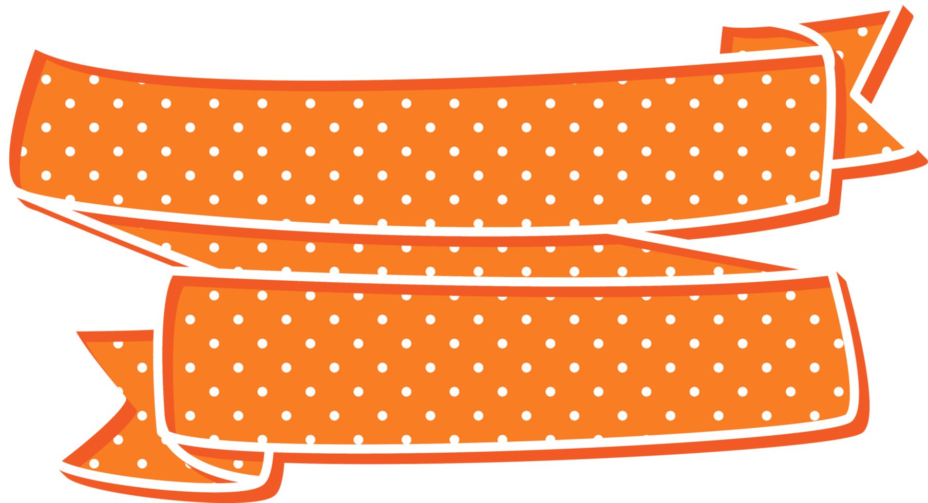 ribbon shape banner png