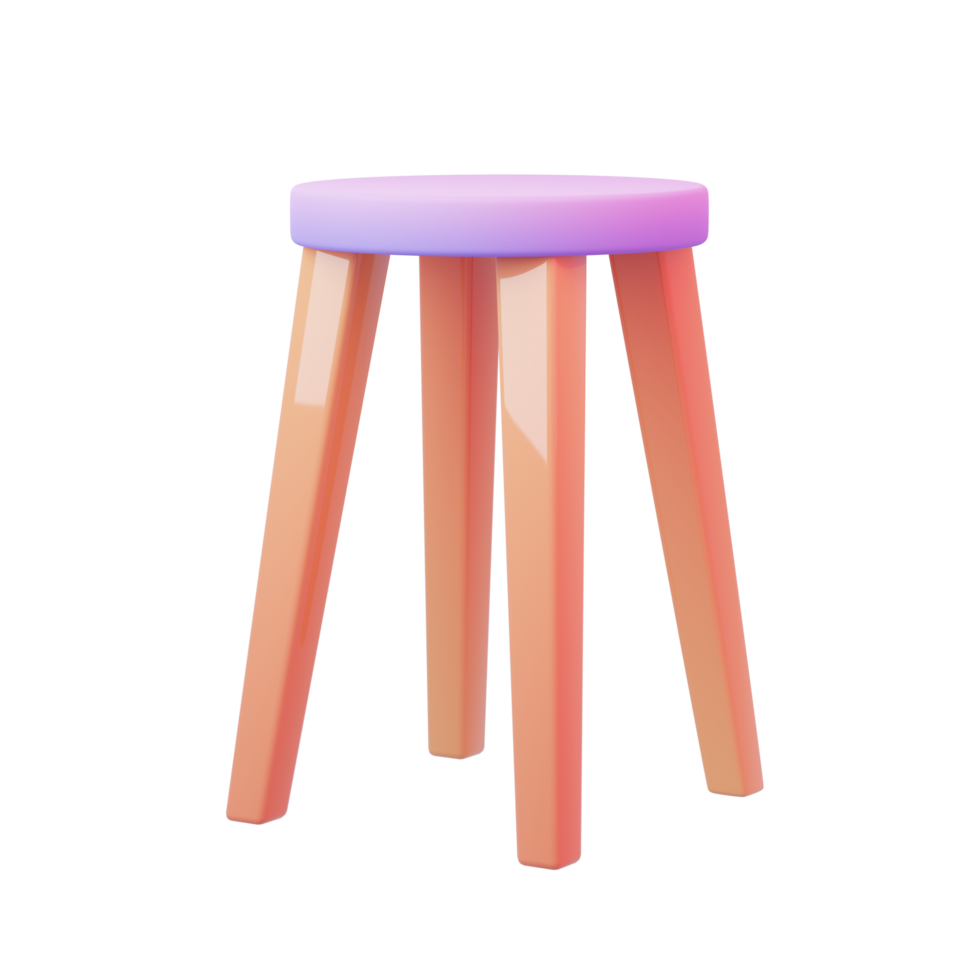 cute purple furniture png