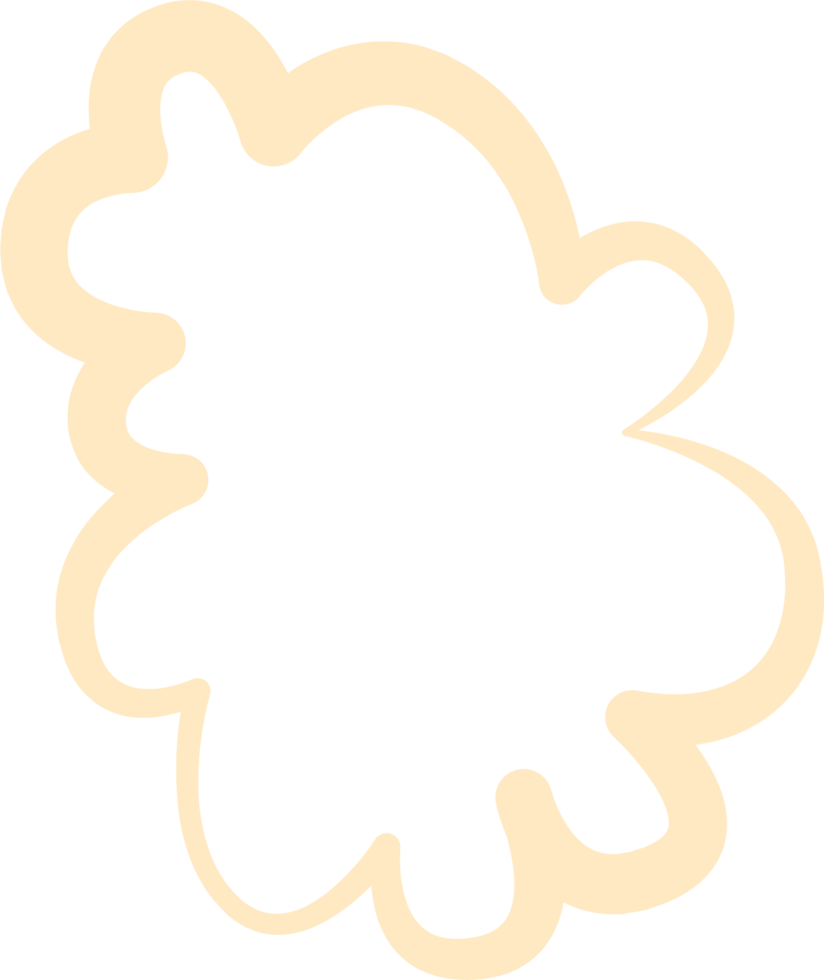 bubble speech label png