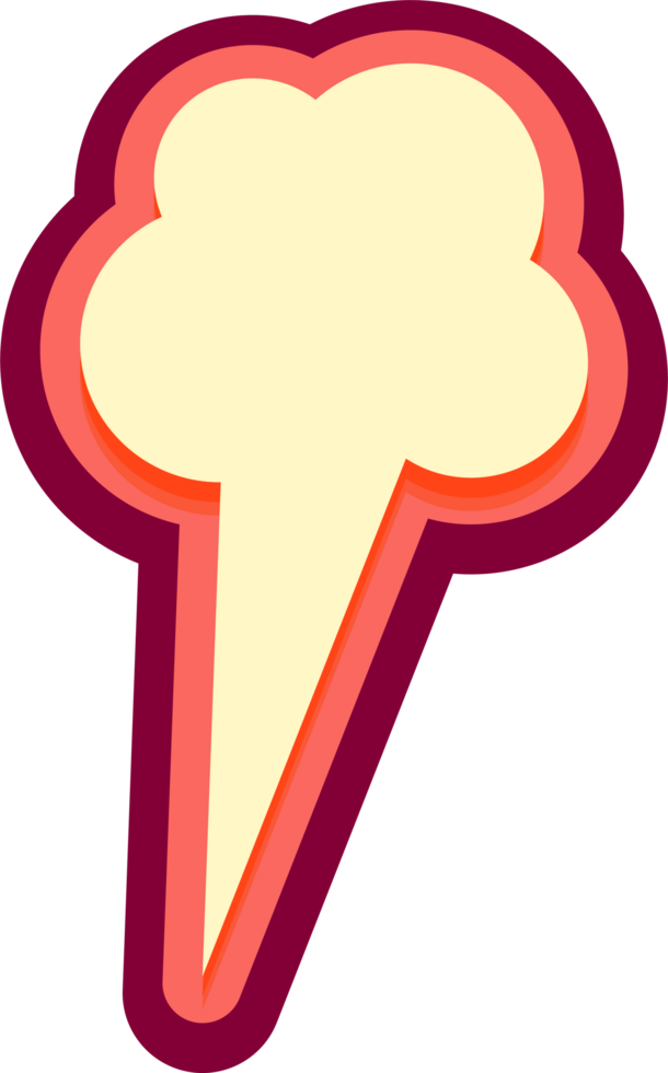 bubble speech label png