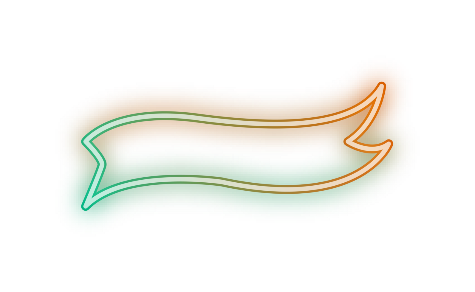 ribbon shape banner png