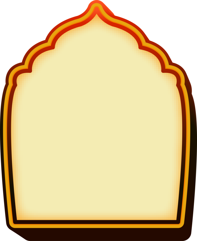 islamic frame ramadan mubarak png