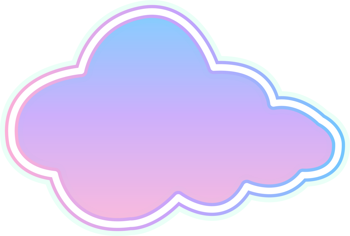 cloud effect background png