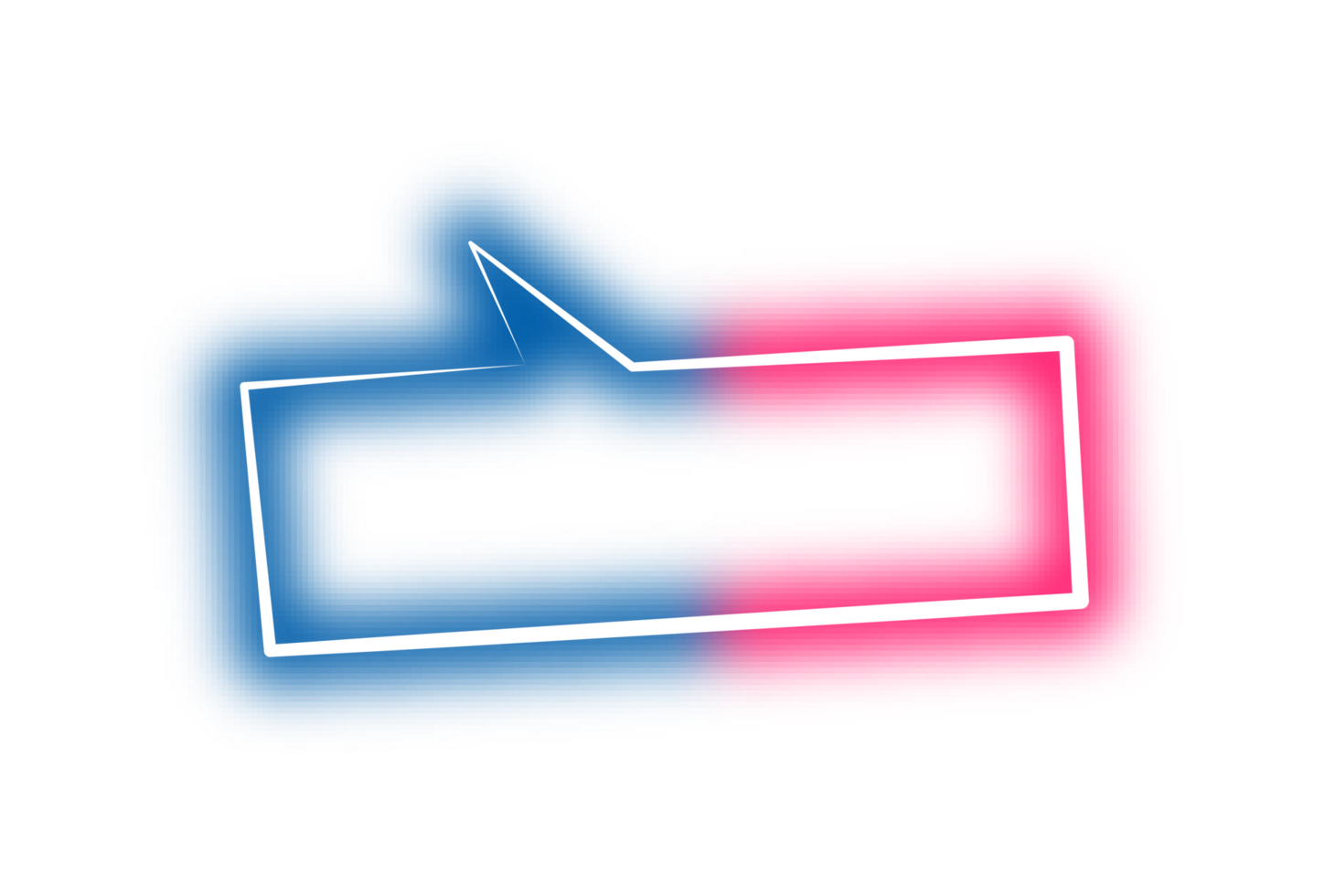 bubble speech label png