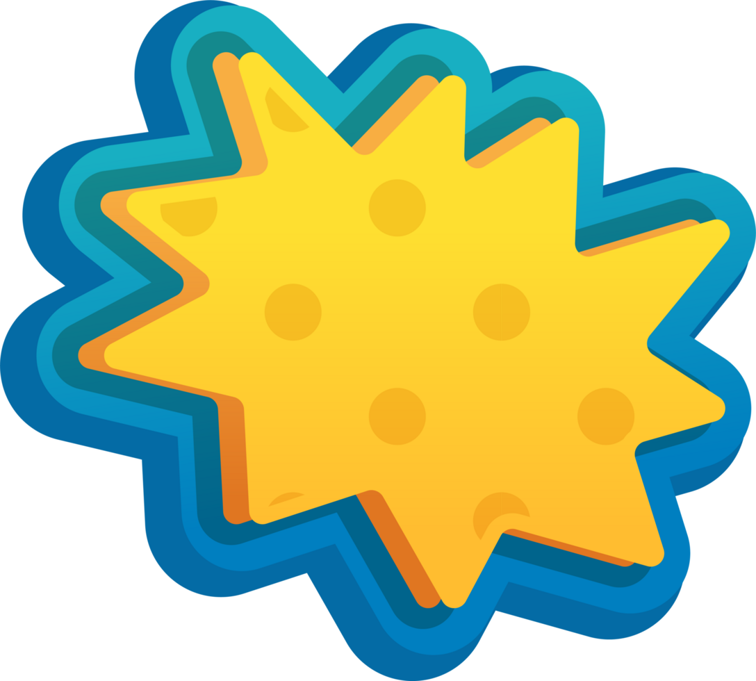 bubble speech label png