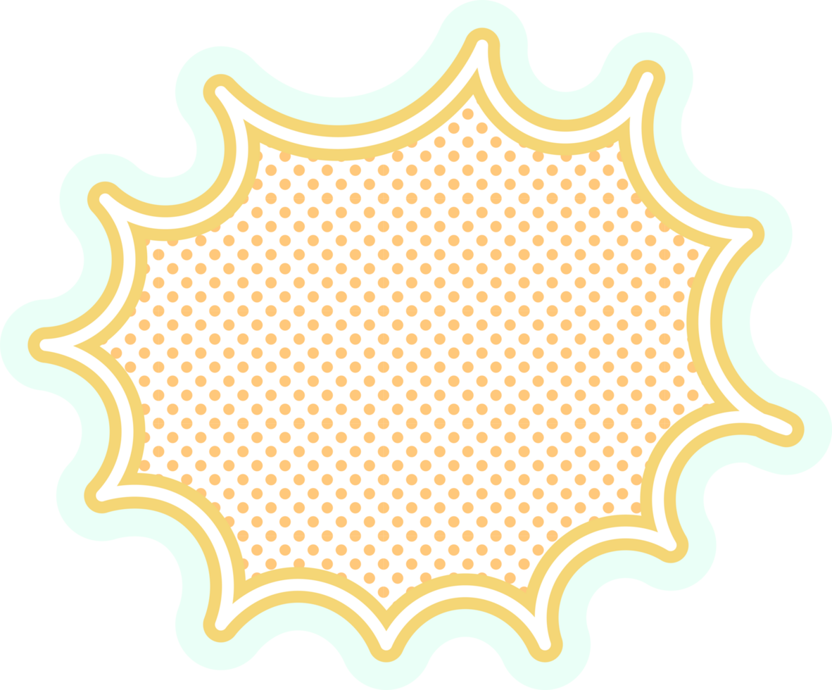 bubble speech label png