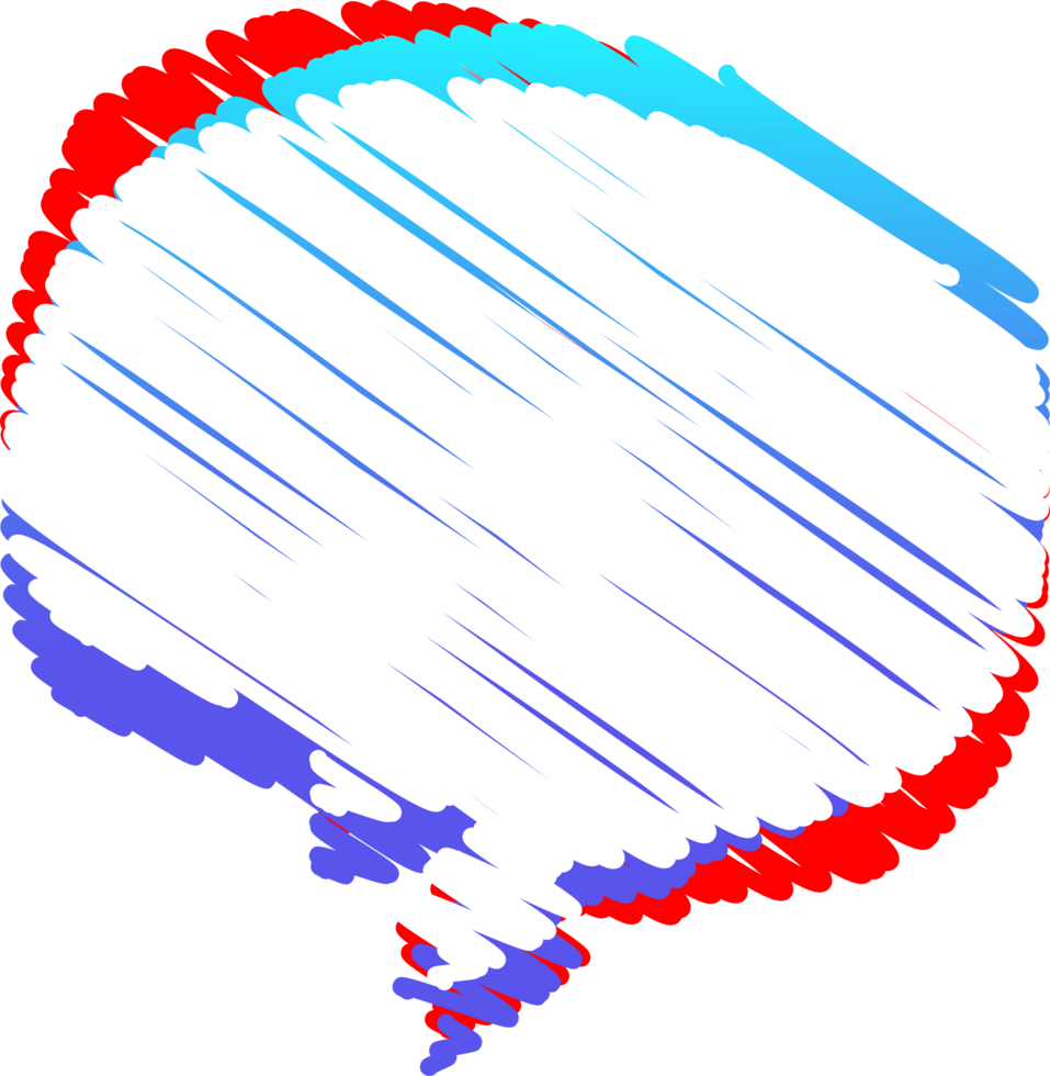 bubble speech label png